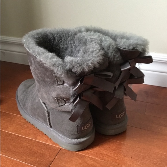 UGG Other - UGG Grey Bailey Bow II 🎀